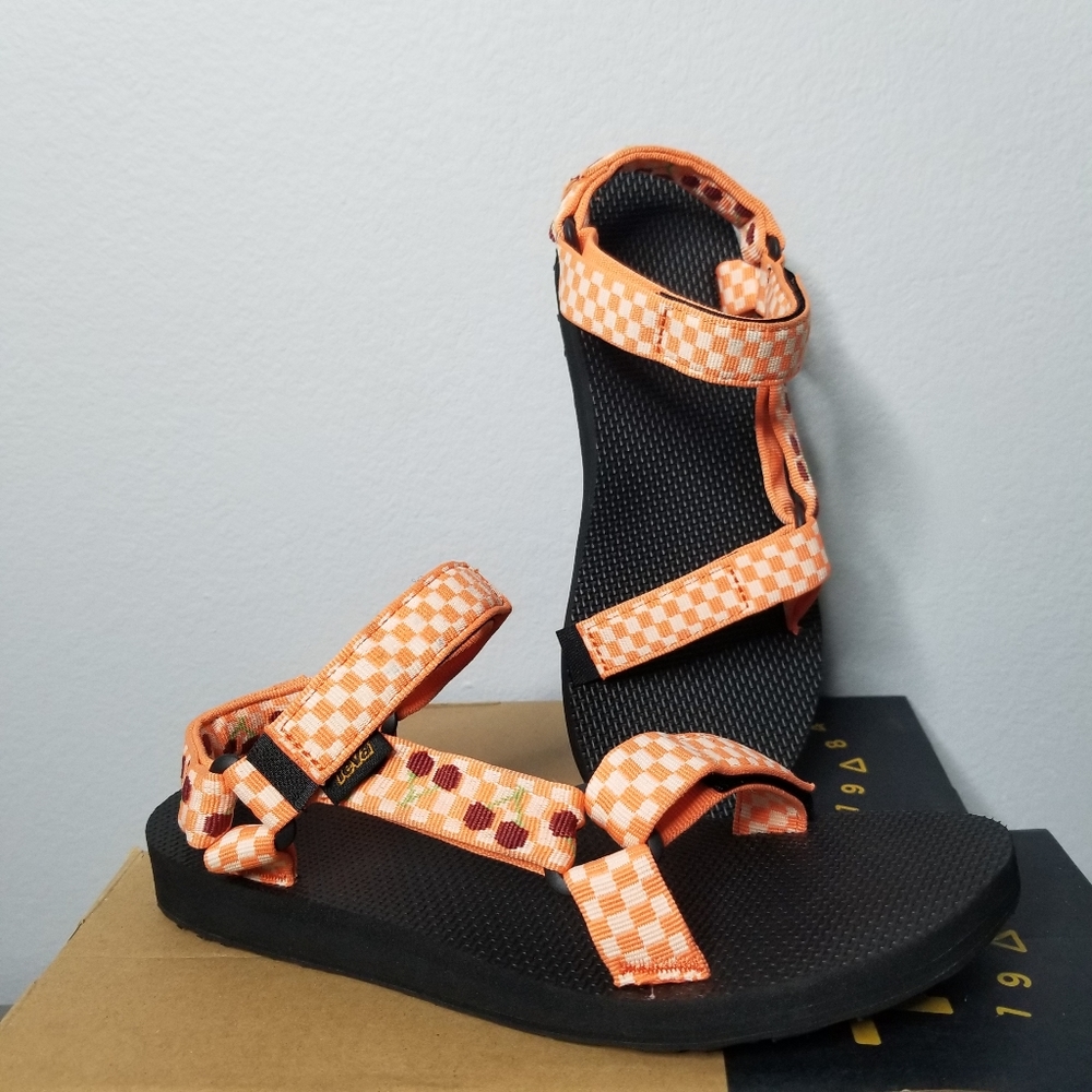 Teva Universal Picnic Cherries Rhubarb Sandals